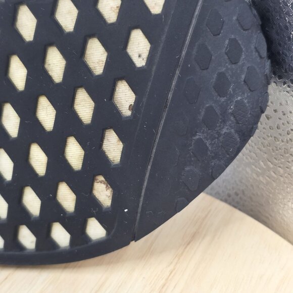 Womens size 7.5 - adidas NMD_R1 Stencil Pack Athletic Sneakers White Blue G27950 - Picture 9 of 11